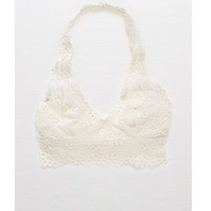 NWOT Aerie lace bralette ivory small